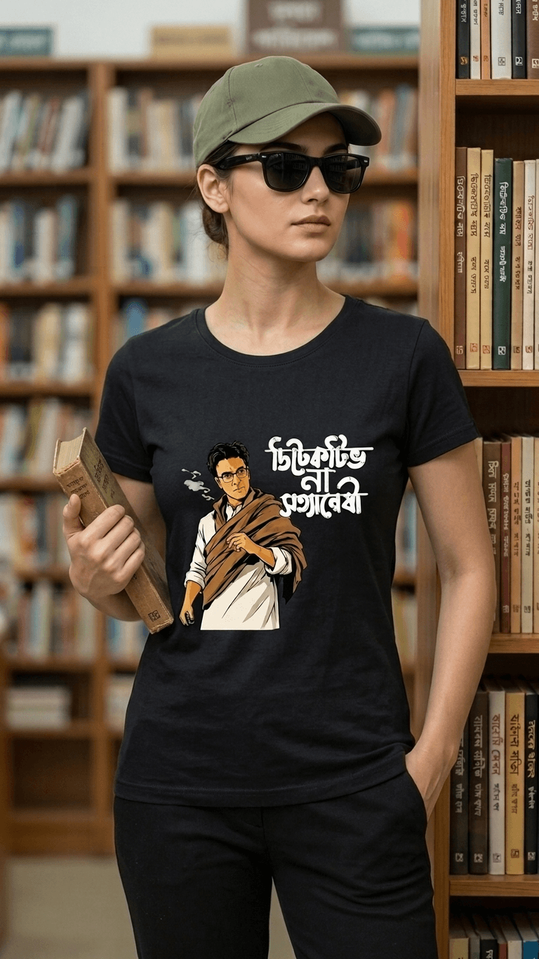 ডিটেক্টিভ নয় সত্যান্বেষী Best Premium Cotton T-shirt  1