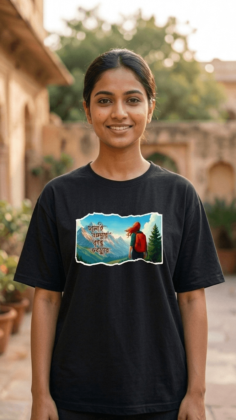 Bengali Travel Tshirt Oversize 0