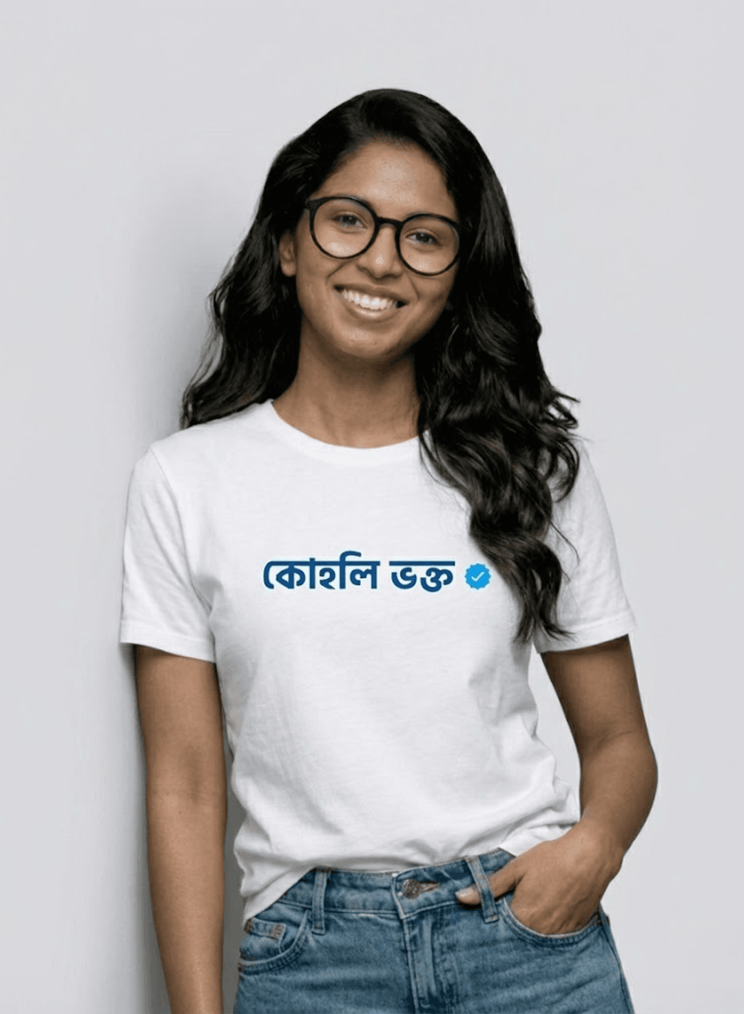 Verified Kohli Fan/Cotton Tee for Men & Women/Coolteees India 0