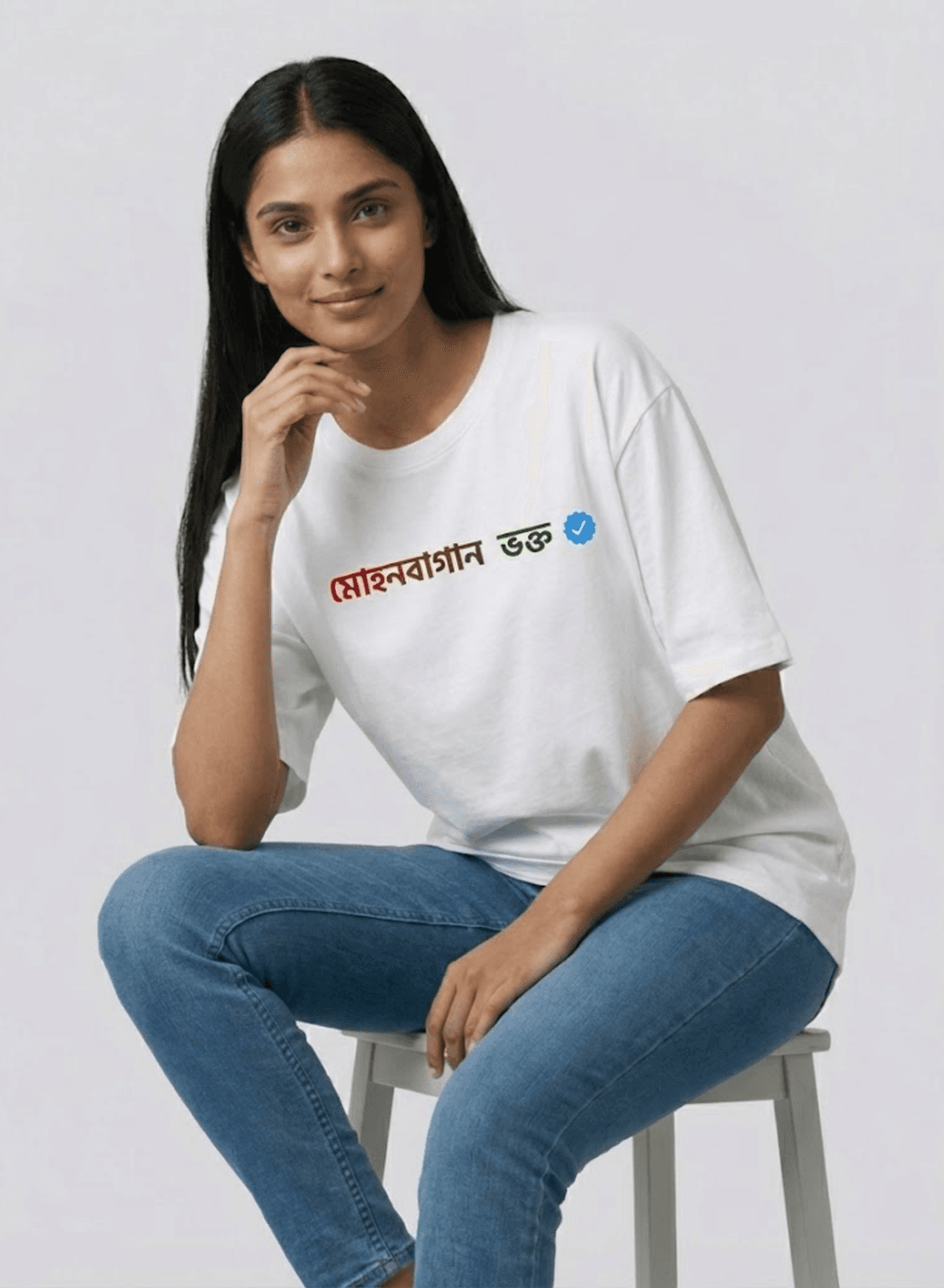 Mohun Bagan Fan T-Shirt – Verified Green & Maroon Supporters Logo Tee | Coolteees 1