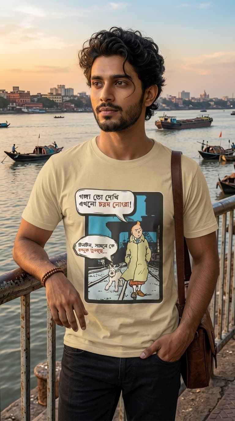 বাঙালী টিনটিন ও স্যাটায়ার