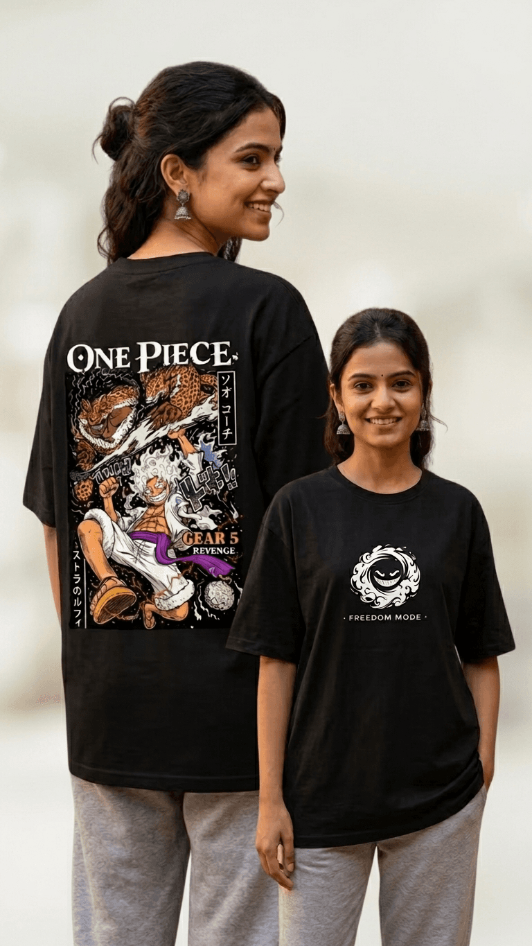 One Piece Graphic T-Shirt – Premium Cotton Oversized Streetwear Tee 2